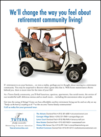 Tutera golf ad